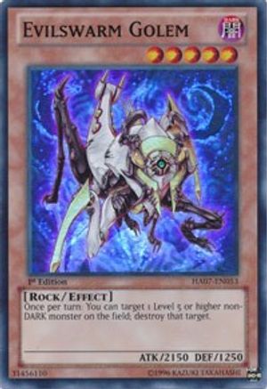 Evilswarm Golem [HA07-EN053] Super Rare - Yu-Gi-Oh! - Card Brawlers | Quebec | Canada |