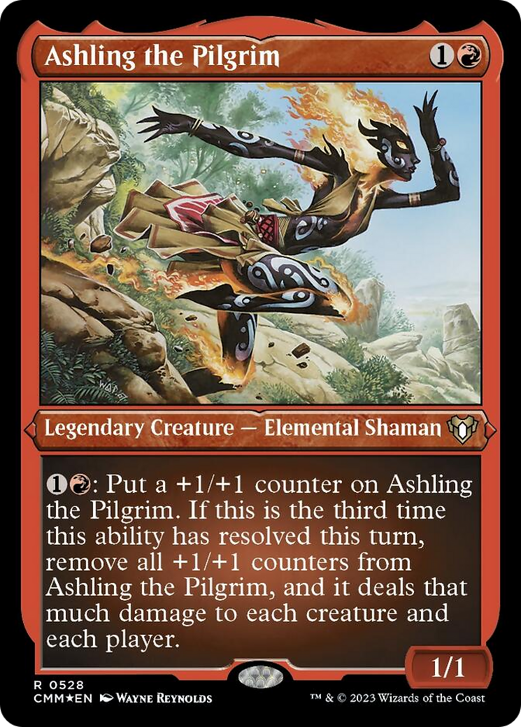 Ashling the Pilgrim (Foil Etched) [Commander Masters] - Magic: The Gathering - Card Brawlers | Quebec | Canada |