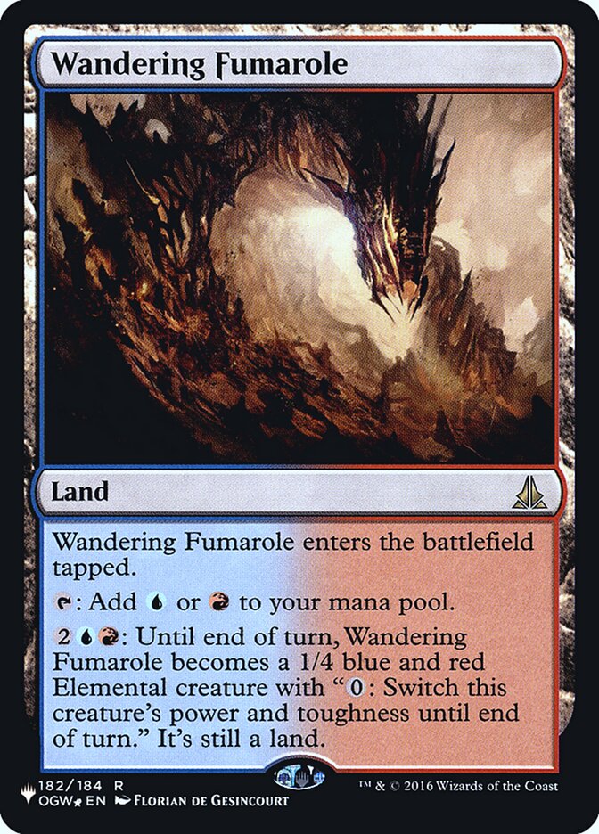 Wandering Fumarole [Secret Lair: Heads I Win, Tails You Lose] - Magic: The Gathering - Card Brawlers | Quebec | Canada |