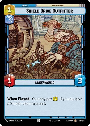 Shield Drive Outfitter (113/264) - A Lawless Time - A Lawless Time - Card Brawlers | Quebec | Canada |