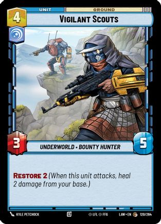 Vigilant Scouts (120/264) - A Lawless Time - A Lawless Time - Card Brawlers | Quebec | Canada |