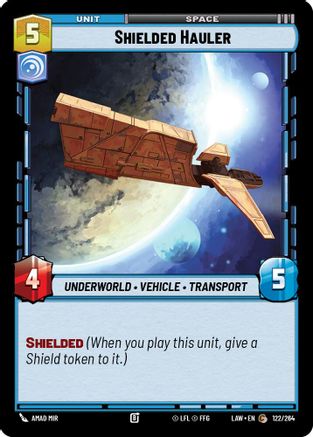 Shielded Hauler (122/264) - A Lawless Time - A Lawless Time - Card Brawlers | Quebec | Canada |