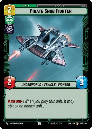Pirate Snub Fighter (135/264) - A Lawless Time - A Lawless Time - Card Brawlers | Quebec | Canada |