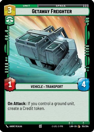 Getaway Freighter (155/264) - A Lawless Time - A Lawless Time - Card Brawlers | Quebec | Canada |