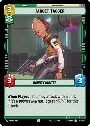 Target Tagger (157/264) - A Lawless Time - A Lawless Time - Card Brawlers | Quebec | Canada |