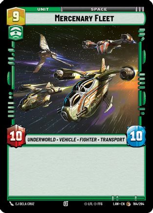 Mercenary Fleet (164/264) - A Lawless Time - A Lawless Time - Card Brawlers | Quebec | Canada |