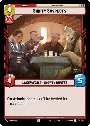 Shifty Suspects (197/264) - A Lawless Time - A Lawless Time - Card Brawlers | Quebec | Canada |
