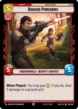 Dogged Pursuers (198/264) - A Lawless Time - A Lawless Time - Card Brawlers | Quebec | Canada |