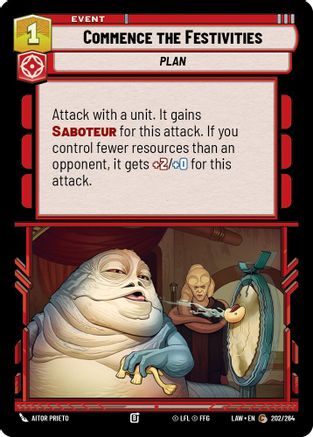 Commence the Festivities (202/264) - A Lawless Time - A Lawless Time - Card Brawlers | Quebec | Canada |