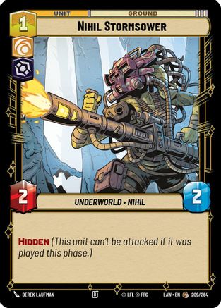 Nihil Stormsower (209/264) - A Lawless Time - A Lawless Time - Card Brawlers | Quebec | Canada |
