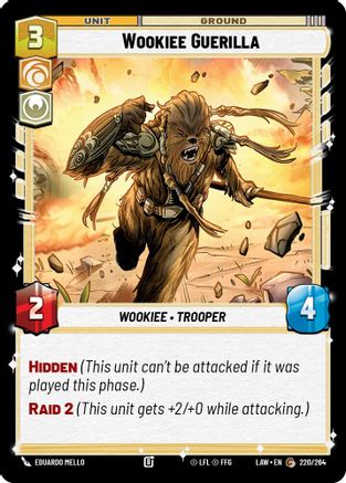 Wookiee Guerilla (220/264) - A Lawless Time - A Lawless Time - Card Brawlers | Quebec | Canada |