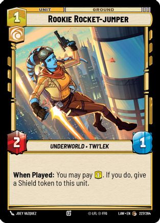 Rookie Rocket-jumper (227/264) - A Lawless Time - A Lawless Time - Card Brawlers | Quebec | Canada |