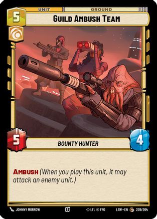 Guild Ambush Team (239/264) - A Lawless Time - A Lawless Time - Card Brawlers | Quebec | Canada |