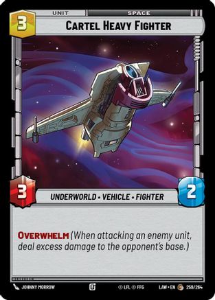 Cartel Heavy Fighter (259/264) - A Lawless Time - A Lawless Time - Card Brawlers | Quebec | Canada |