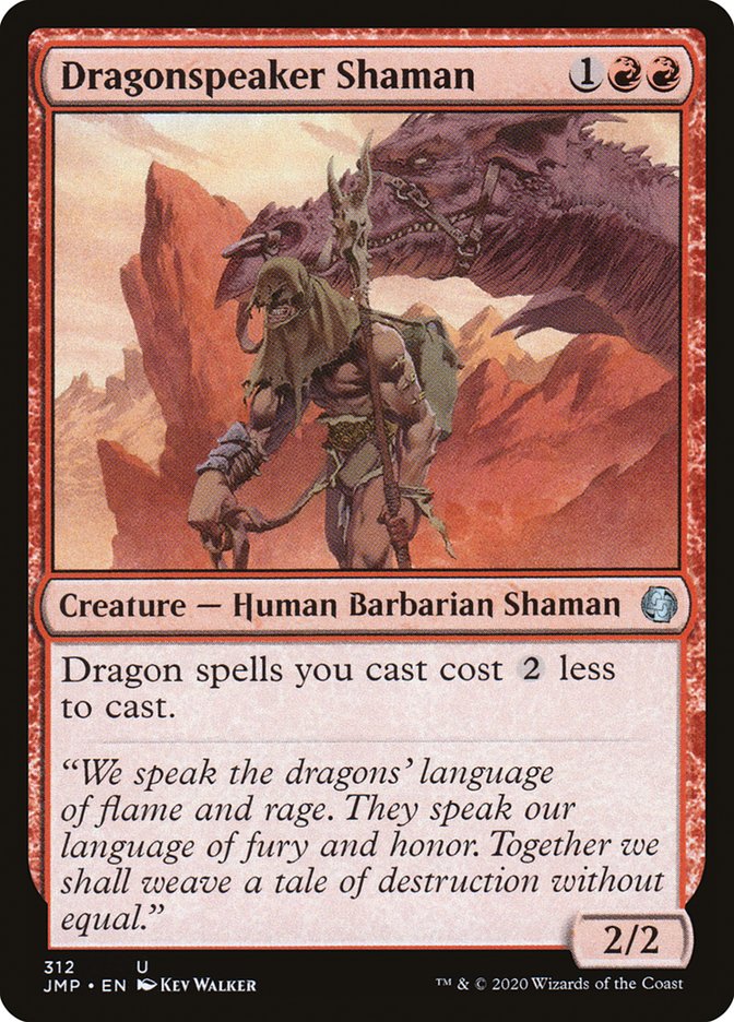 Dragonspeaker Shaman [Jumpstart] - Magic: The Gathering - Card Brawlers | Quebec | Canada |