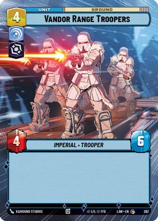 Vandor Range Troopers (Hyperspace) (362) - A Lawless Time - A Lawless Time - Card Brawlers | Quebec | Canada |