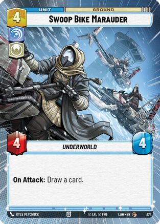 Swoop Bike Marauder (Hyperspace) (371) - A Lawless Time - A Lawless Time - Card Brawlers | Quebec | Canada |