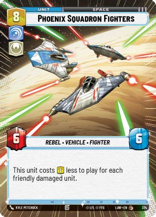 Phoenix Squadron Fighters (Hyperspace) (374) - A Lawless Time - A Lawless Time - Card Brawlers | Quebec | Canada |