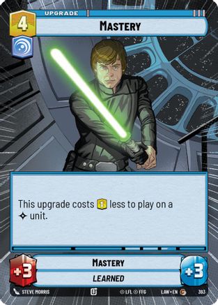 Mastery (Hyperspace) (393) - A Lawless Time - A Lawless Time - Card Brawlers | Quebec | Canada |