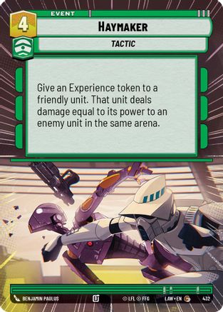 Haymaker (Hyperspace) (432) - A Lawless Time - A Lawless Time - Card Brawlers | Quebec | Canada |