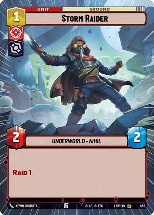 Storm Raider (Hyperspace) (436) - A Lawless Time - A Lawless Time - Card Brawlers | Quebec | Canada |