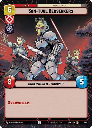 Son-tuul Berserkers (Hyperspace) (441) - A Lawless Time - A Lawless Time - Card Brawlers | Quebec | Canada |