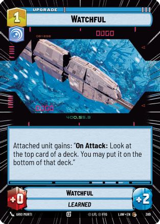 Watchful (Hyperspace) (446) - A Lawless Time - A Lawless Time - Card Brawlers | Quebec | Canada |
