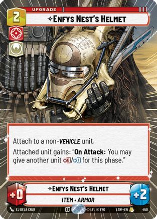 Enfys Nest's Helmet (Hyperspace) (450) - A Lawless Time - A Lawless Time - Card Brawlers | Quebec | Canada |