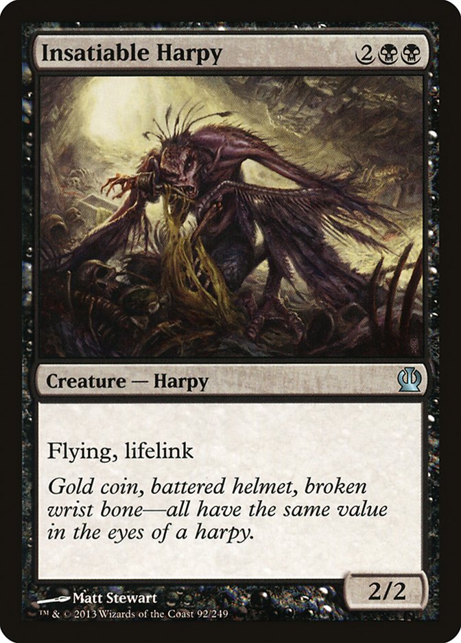 Insatiable Harpy [Theros] - Magic: The Gathering - Card Brawlers | Quebec | Canada |
