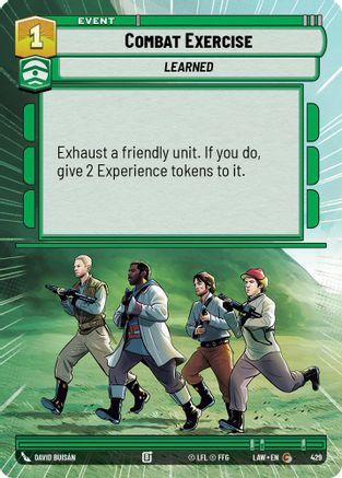 Combat Exercise (Hyperspace) (472) - A Lawless Time - A Lawless Time - Card Brawlers | Quebec | Canada |