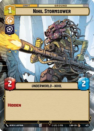 Nihil Stormsower (Hyperspace) (473) - A Lawless Time - A Lawless Time - Card Brawlers | Quebec | Canada |