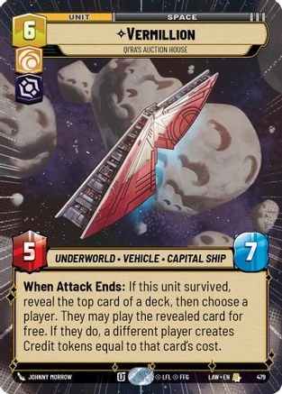 Vel Sartha - Aldhani Insurgent (Hyperspace) (479) - A Lawless Time - A Lawless Time - Card Brawlers | Quebec | Canada |