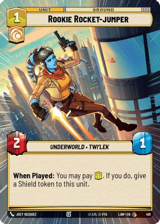 Rookie Rocket-jumper (Hyperspace) (491) - A Lawless Time - A Lawless Time - Card Brawlers | Quebec | Canada |