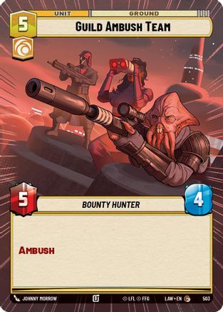 Guild Ambush Team (Hyperspace) (503) - A Lawless Time - A Lawless Time - Card Brawlers | Quebec | Canada |