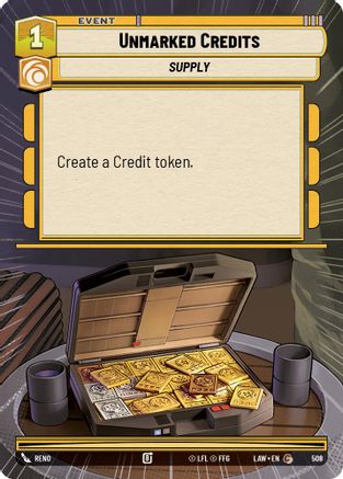 Unmarked Credits (Hyperspace) (508) - A Lawless Time - A Lawless Time - Card Brawlers | Quebec | Canada |