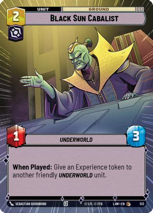Black Sun Cabalist (Hyperspace) (513) - A Lawless Time - A Lawless Time - Card Brawlers | Quebec | Canada |