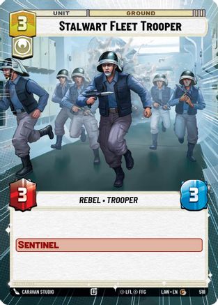 Stalwart Fleet Trooper (Hyperspace) (518) - A Lawless Time - A Lawless Time - Card Brawlers | Quebec | Canada |