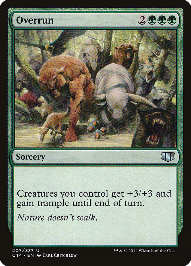 Overrun [Commander 2014] - Magic: The Gathering - Card Brawlers | Quebec | Canada |