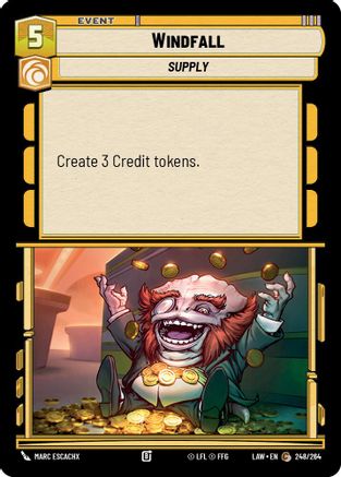 Windfall (248/264) - A Lawless Time - A Lawless Time - Card Brawlers | Quebec | Canada |