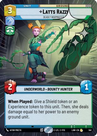 Latts Razzi - Deadly Whipmaster (Hyperspace Foil) (303) - A Lawless Time Foil - A Lawless Time - Card Brawlers | Quebec | Canada |