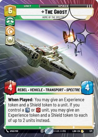 The Ghost - Home of the Spectres (Hyperspace Foil) (333) - A Lawless Time Foil - A Lawless Time - Card Brawlers | Quebec | Canada |