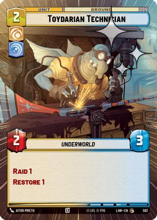 Toydarian Technician (Hyperspace Foil) (354) - A Lawless Time Foil - A Lawless Time - Card Brawlers | Quebec | Canada |