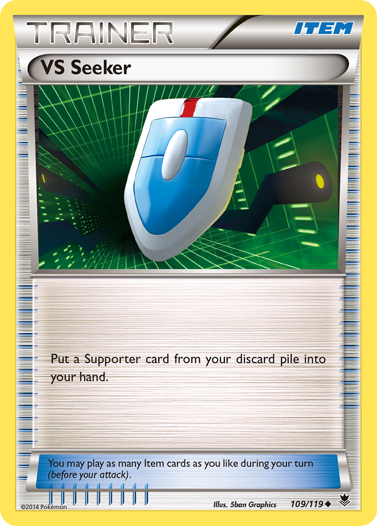 VS Seeker (109/119) [XY: Phantom Forces] - Pokémon - Card Brawlers | Quebec | Canada |