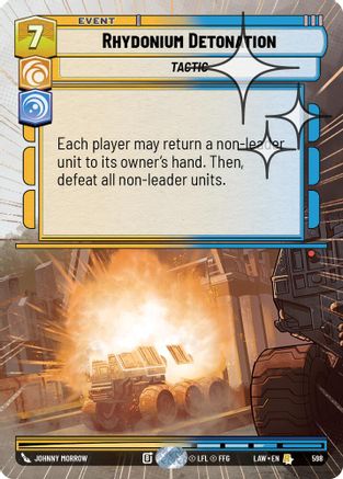 Rhydonium Detonation (Hyperspace Foil) (360) - A Lawless Time Foil - A Lawless Time - Card Brawlers | Quebec | Canada |