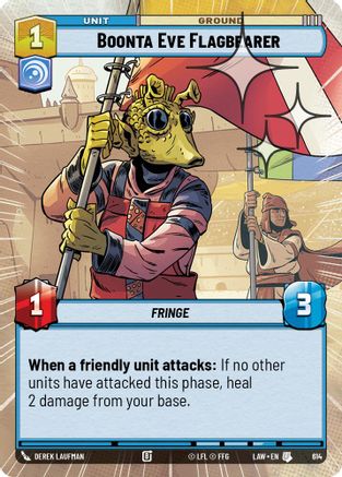 Boonta Eve Flagbearer (Hyperspace Foil) (376) - A Lawless Time Foil - A Lawless Time - Card Brawlers | Quebec | Canada |