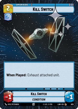 Kill Switch (Hyperspace Foil) (391) - A Lawless Time Foil - A Lawless Time - Card Brawlers | Quebec | Canada |