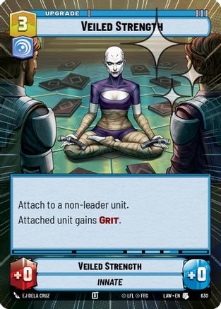 Veiled Strength (Hyperspace Foil) (392) - A Lawless Time Foil - A Lawless Time - Card Brawlers | Quebec | Canada |