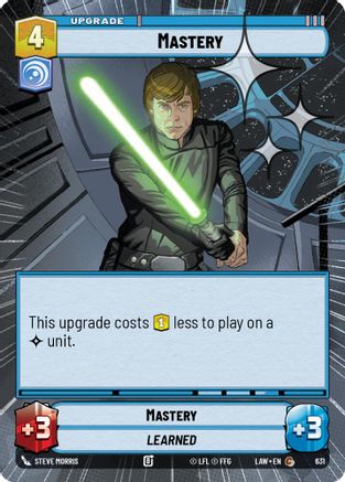 Mastery (Hyperspace Foil) (393) - A Lawless Time Foil - A Lawless Time - Card Brawlers | Quebec | Canada |
