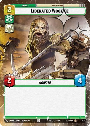 Liberated Wookie (Hyperspace Foil) (407) - A Lawless Time Foil - A Lawless Time - Card Brawlers | Quebec | Canada |
