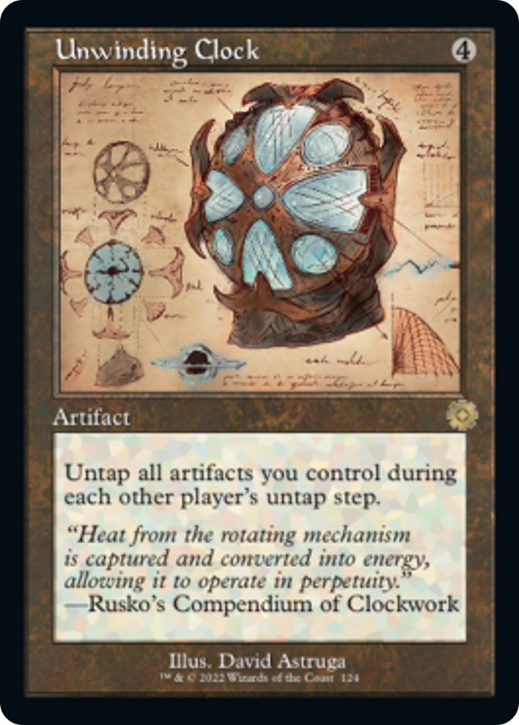 Unwinding Clock (Retro Schematic) [The Brothers' War Retro Artifacts] - Magic: The Gathering - Card Brawlers | Quebec | Canada |